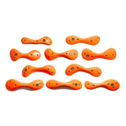 Slenders 21 M – 10 Medium Pinch Climbing Holds with Dual Texture