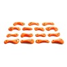 Slenders 12 Small Climbing Holds – 15 Dual Texture Shapes