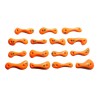 Slenders 12 Small Climbing Holds – 15 Dual Texture Shapes